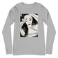 Depression's Confession Unisex Long Sleeve Tee - D1 B&W