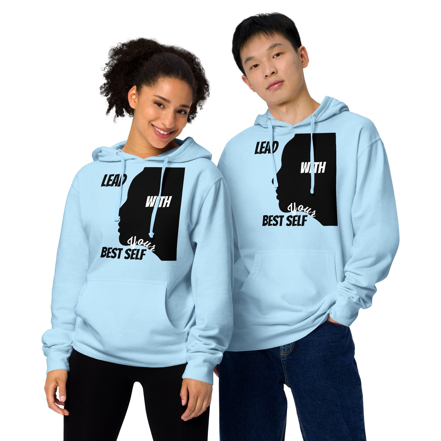 Light-Colored Mid-Weight Unisex LBS Hoodie – Stay warm and stylish, projecting bright vibes for your winter creations