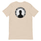 Rear design of an LBS Colored T-Shirt with the message: ‘And the Spotlight Will Follow,’ a nod to the power of leading with your best self and inspiring others. beige