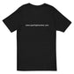 Signature Unisex Short Sleeve V-Neck T-Shirt