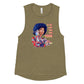 Be the Light Ladies’ Muscle Tank - Women Red