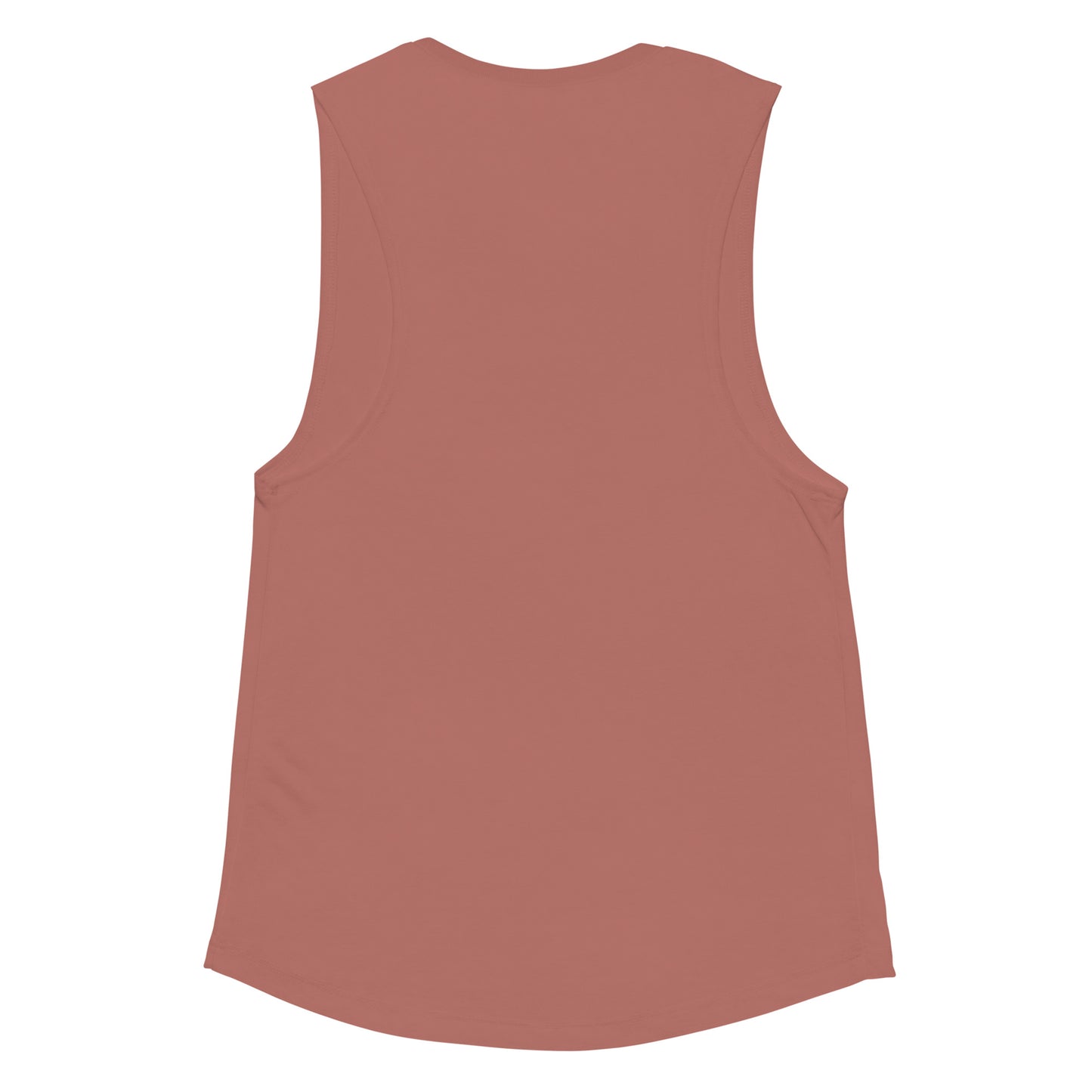 Be the Light Ladies’ Muscle Tank - Woman Smoke